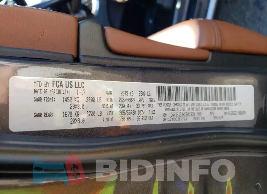 1C4RJFJG3HC801339 Photo# 10