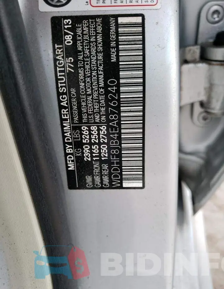 WDDHF8JB4EA876240 Photo# 10