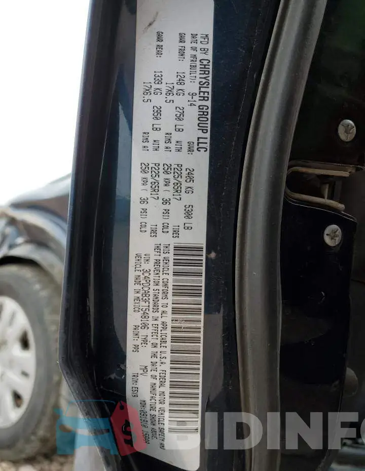 3C4PDCAB3FT548106 Photo# 13