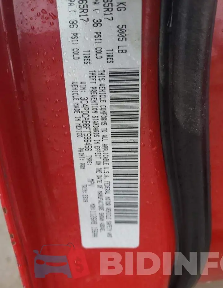 3C4PDCAB6FT596456 Photo# 12