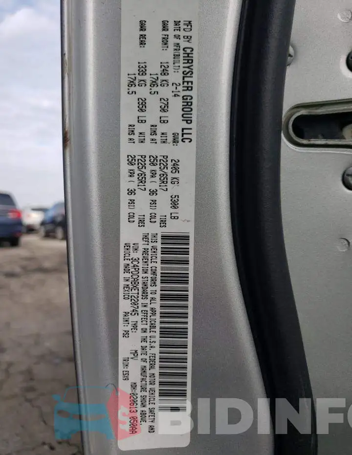 3C4PDCABXET220745 Photo# 13