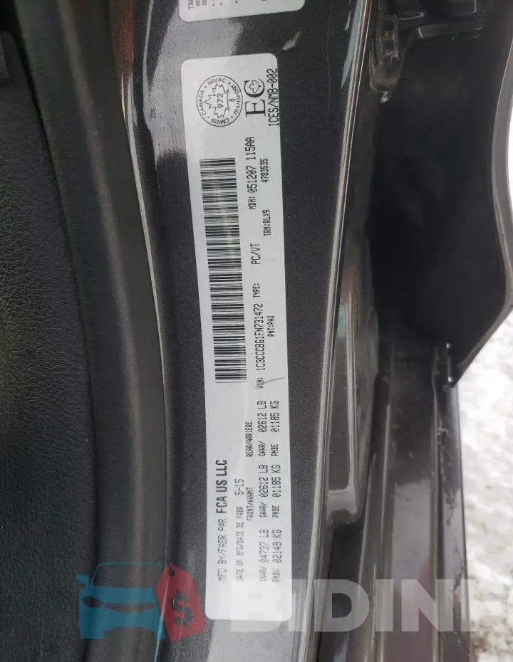 1C3CCCBG1FN731472 Photo# 12