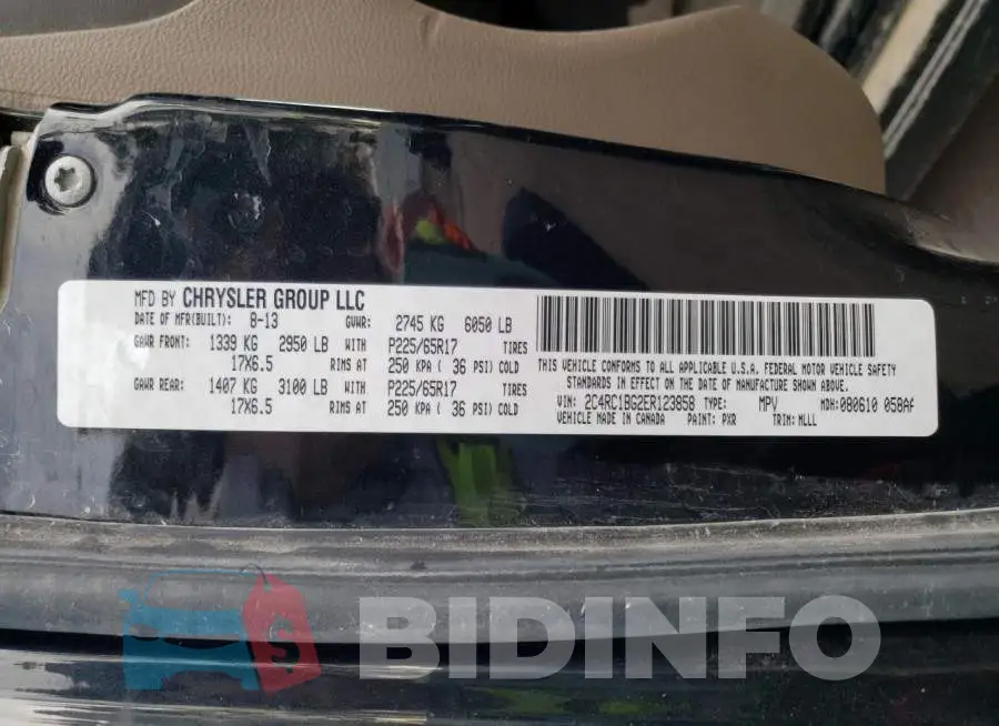 2C4RC1BG2ER123858 Photo# 13