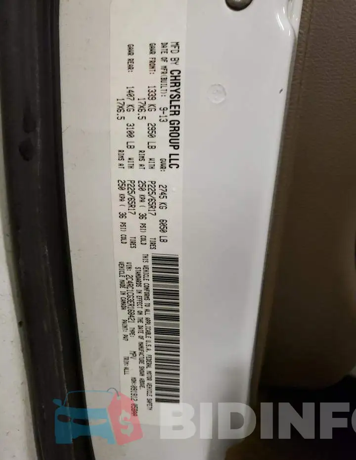 2C4RC1CG3ER168421 Photo# 13