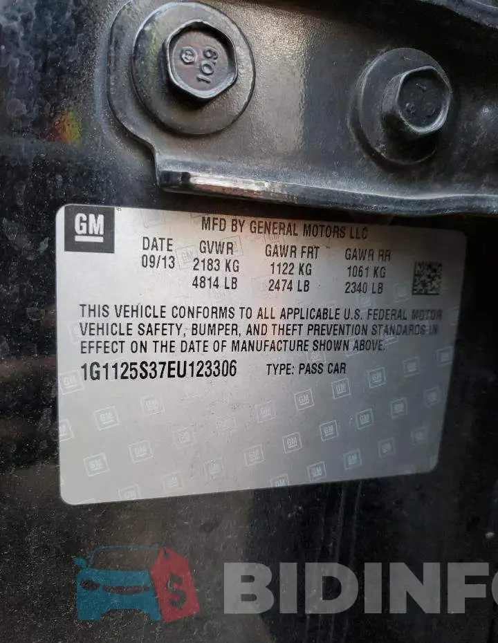 1G1125S37EU123306 Photo# 12