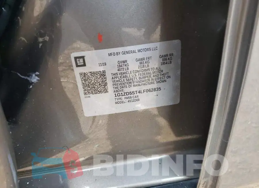 1G1ZD5ST4LF062835 Photo# 10
