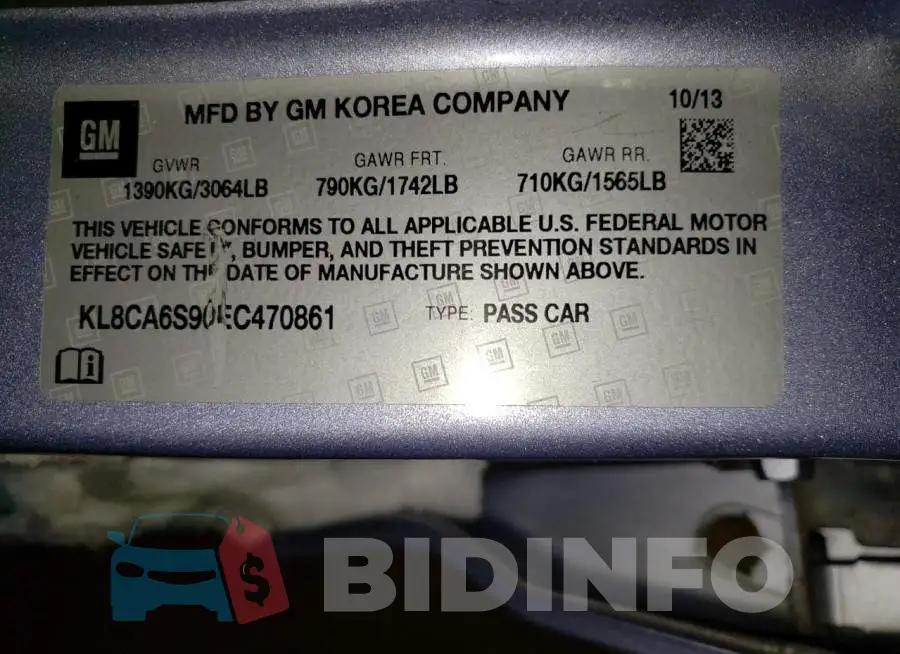 KL8CA6S90EC470861 Photo# 12