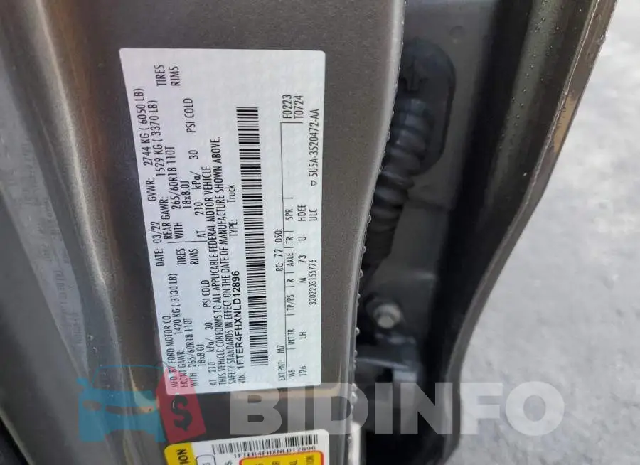 1FTER4FHXNLD12896 Photo# 12