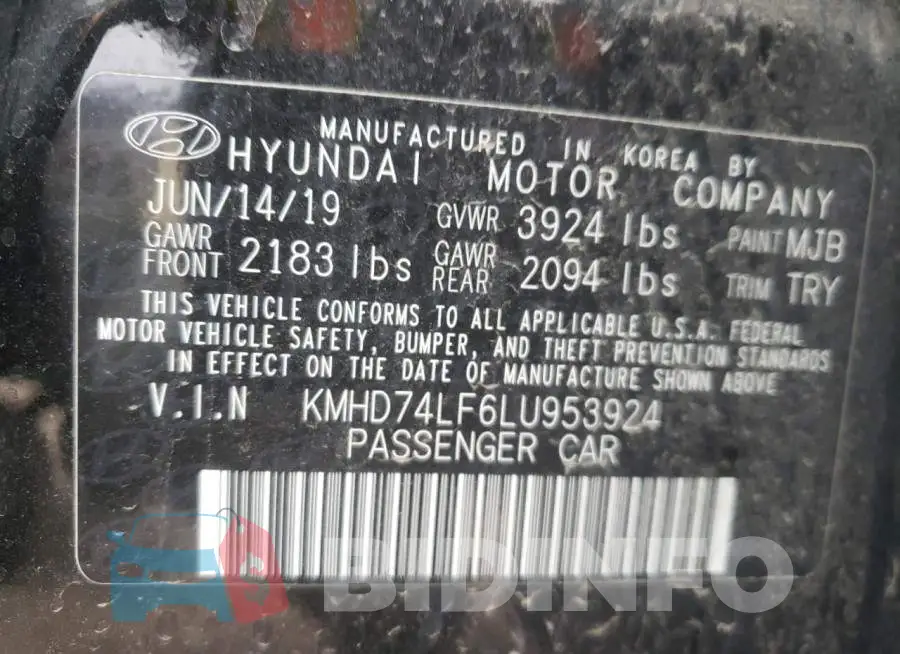 KMHD74LF6LU953924 Photo# 10