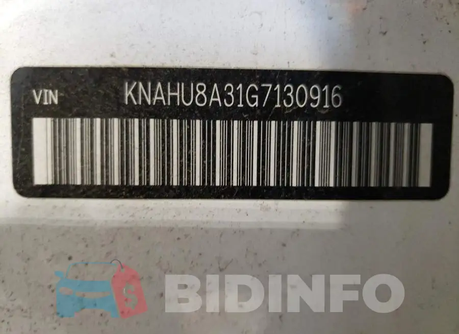 KNAHU8A31G7130916 Photo# 10