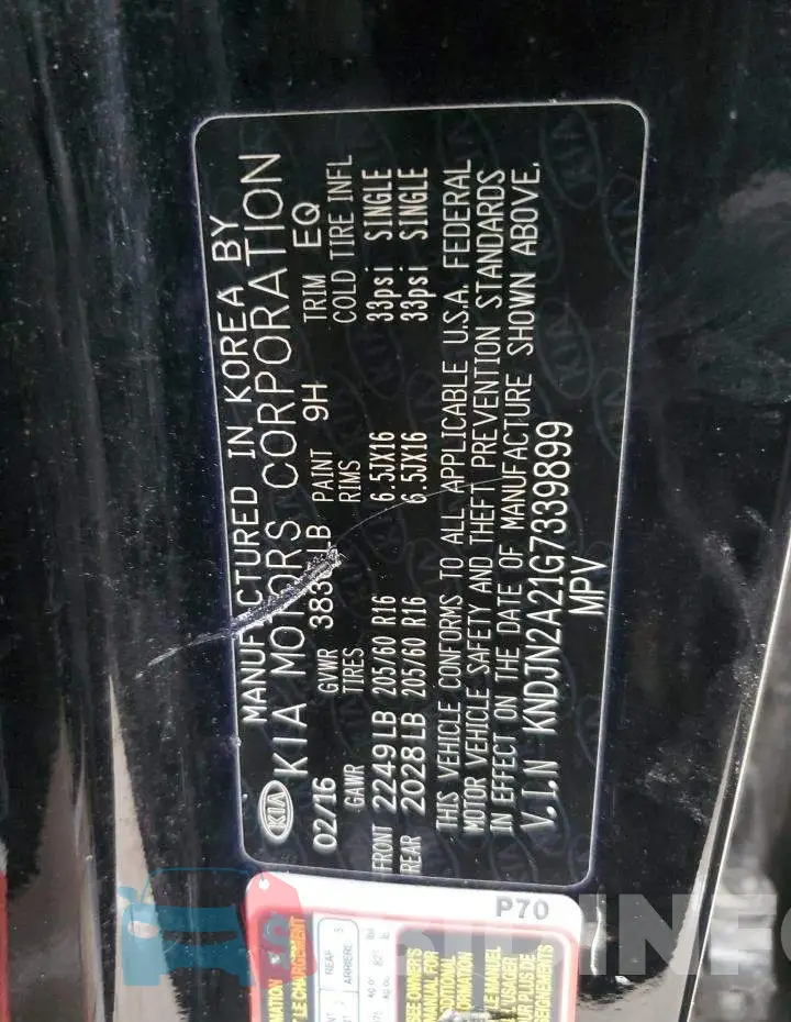 KNDJN2A21G7339899 Photo# 12