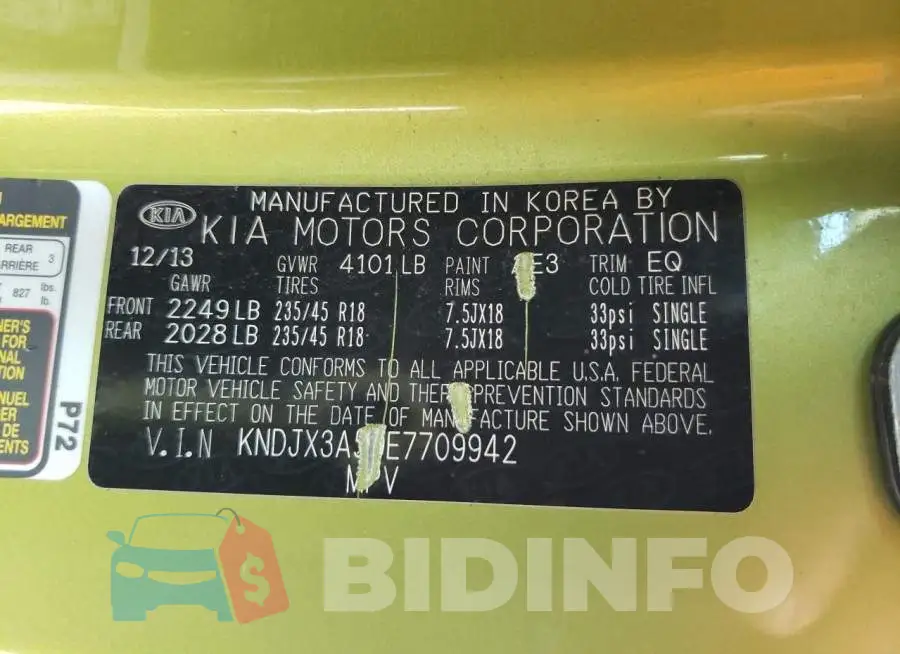 KNDJX3A59E7709942 Photo# 12