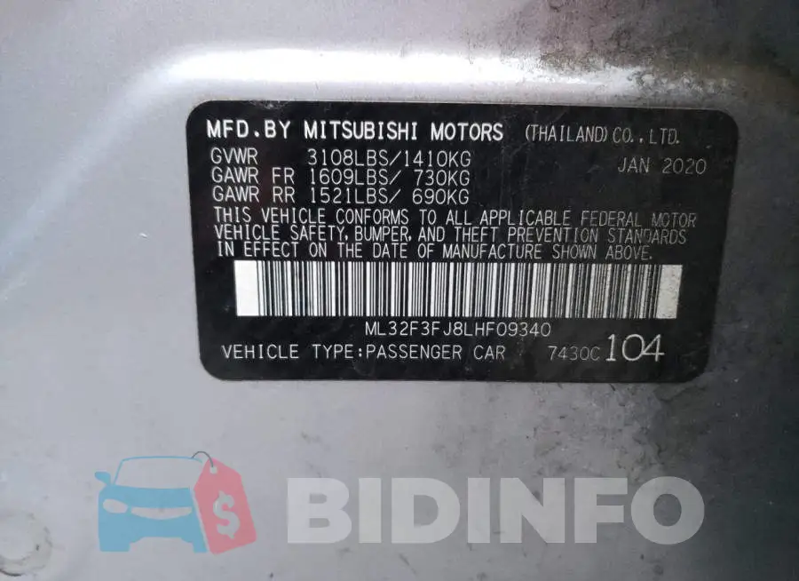 ML32F3FJ8LHF09340 Photo# 12