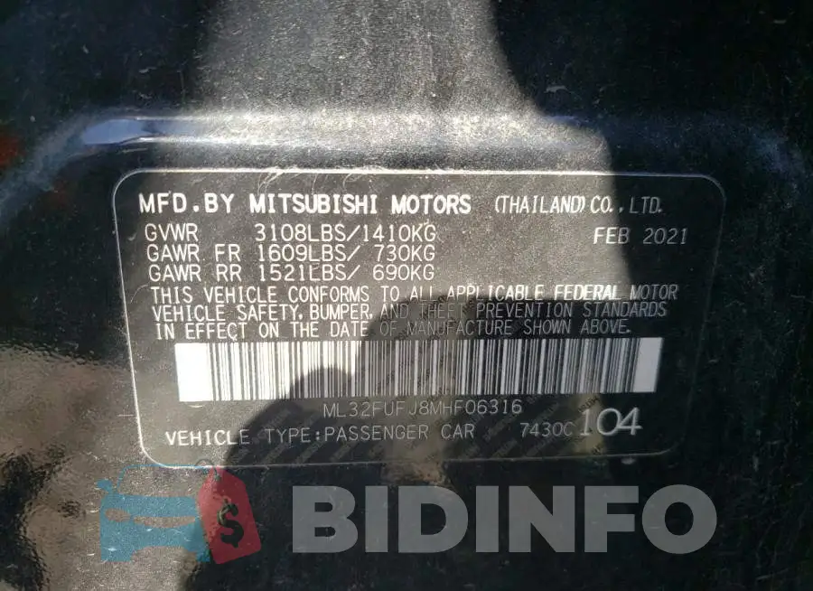 ML32FUFJ8MHF06316 Photo# 10