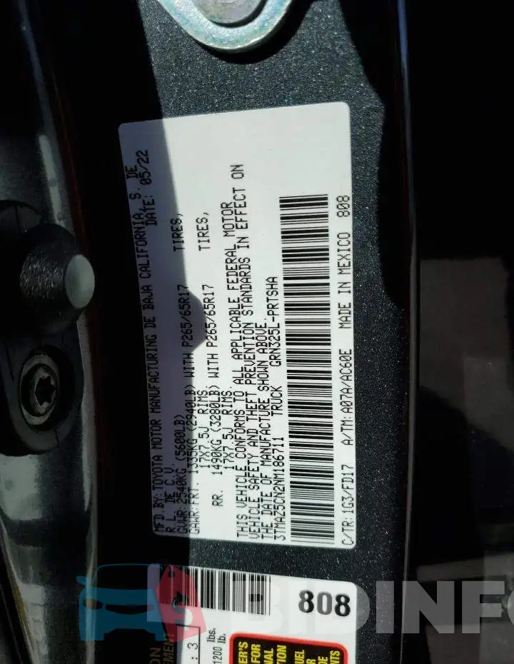 3TMAZ5CN2NM186711 Photo# 13