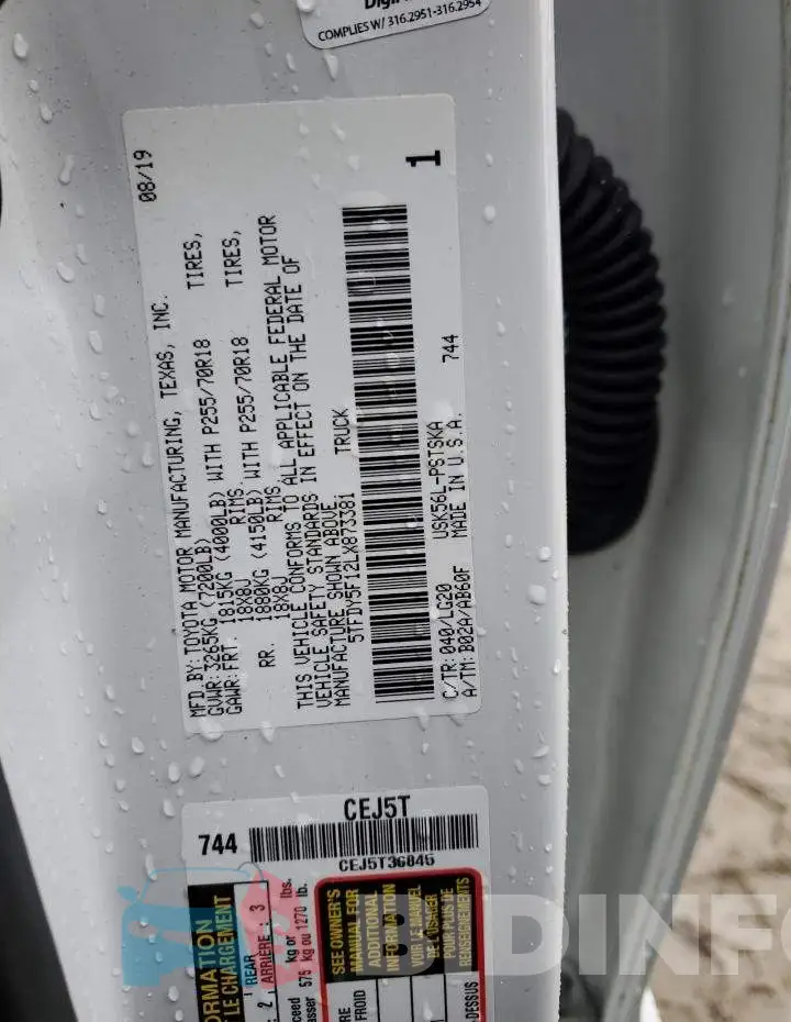 5TFDY5F12LX873381 Photo# 12