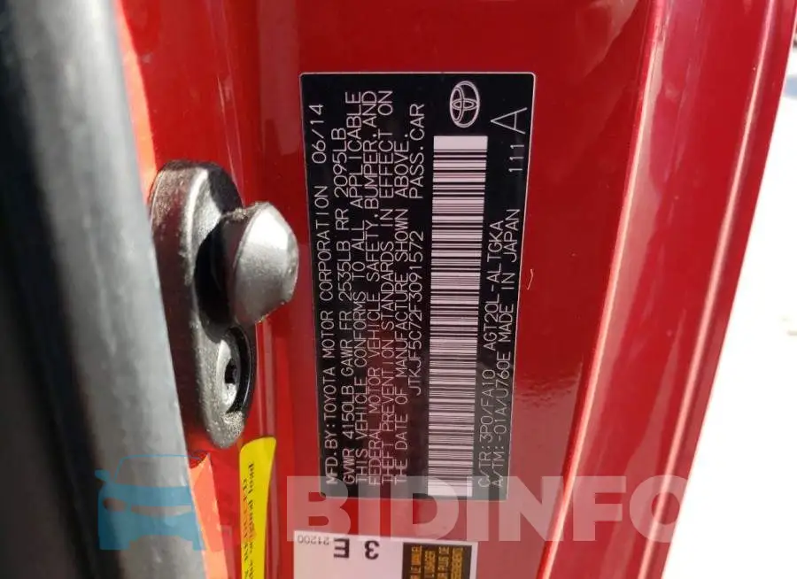 JTKJF5C72F3091572 Photo# 13