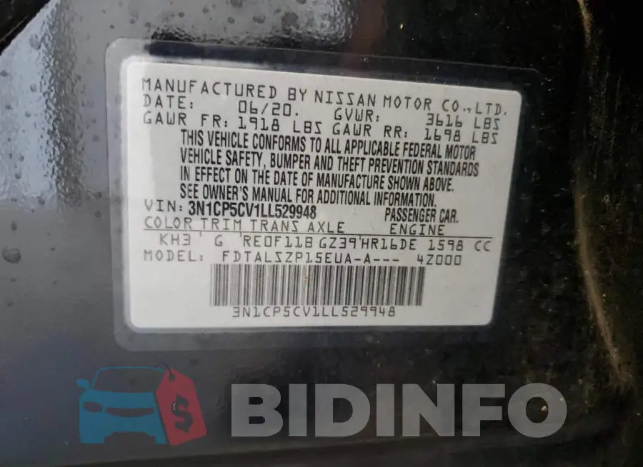 3N1CP5CV1LL529948 Photo# 12