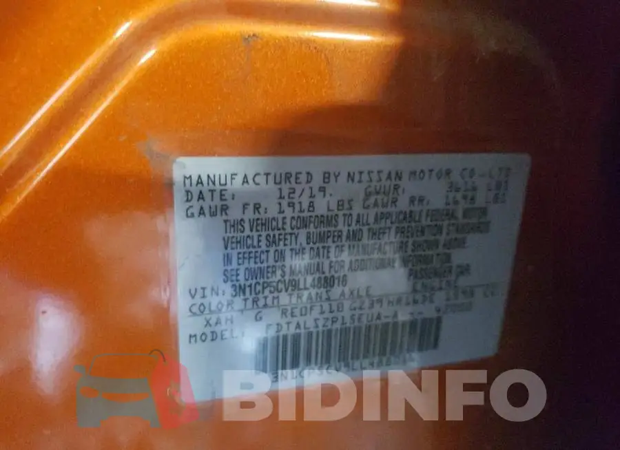 3N1CP5CV9LL488016 Photo# 14
