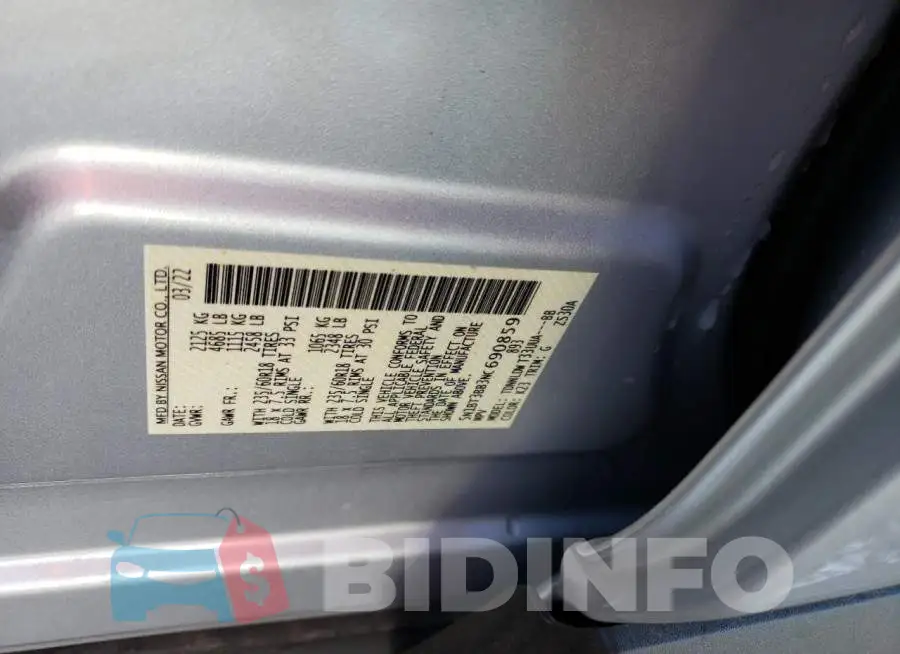 5N1BT3BB3NC690859 Photo# 13