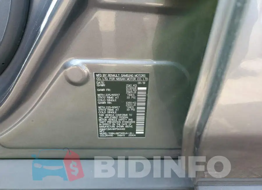 KNMAT2MV4KP544461 Photo# 13