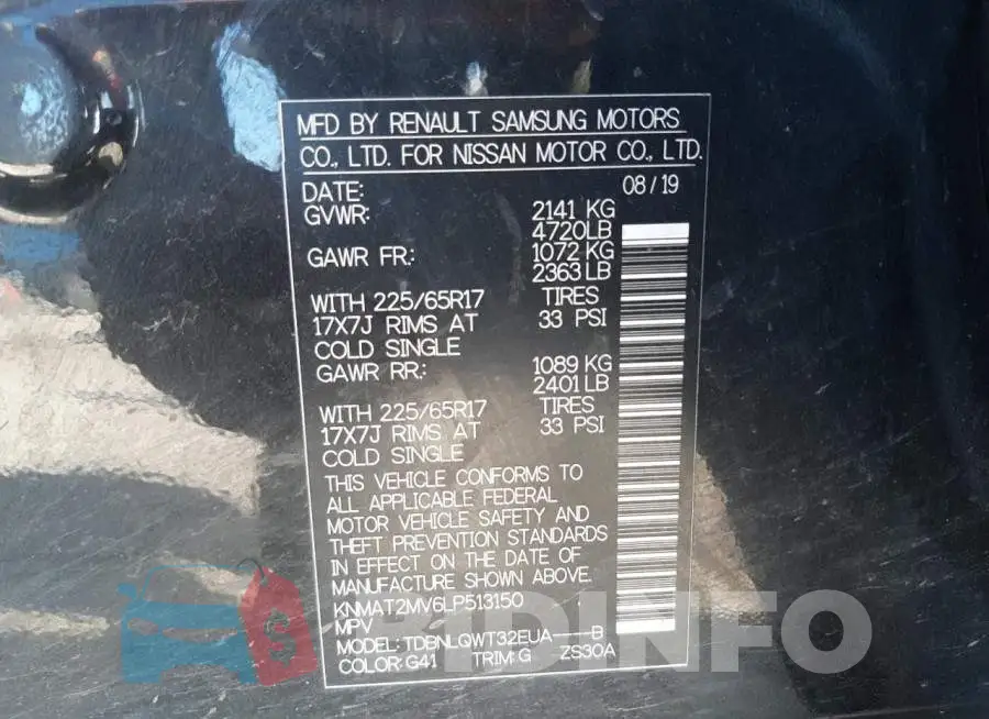 KNMAT2MV6LP513150 Photo# 10