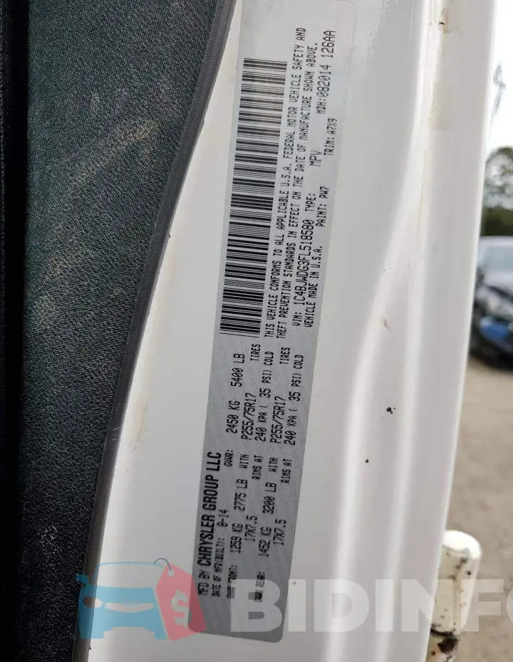 1C4BJWDG3FL518580 Photo# 10