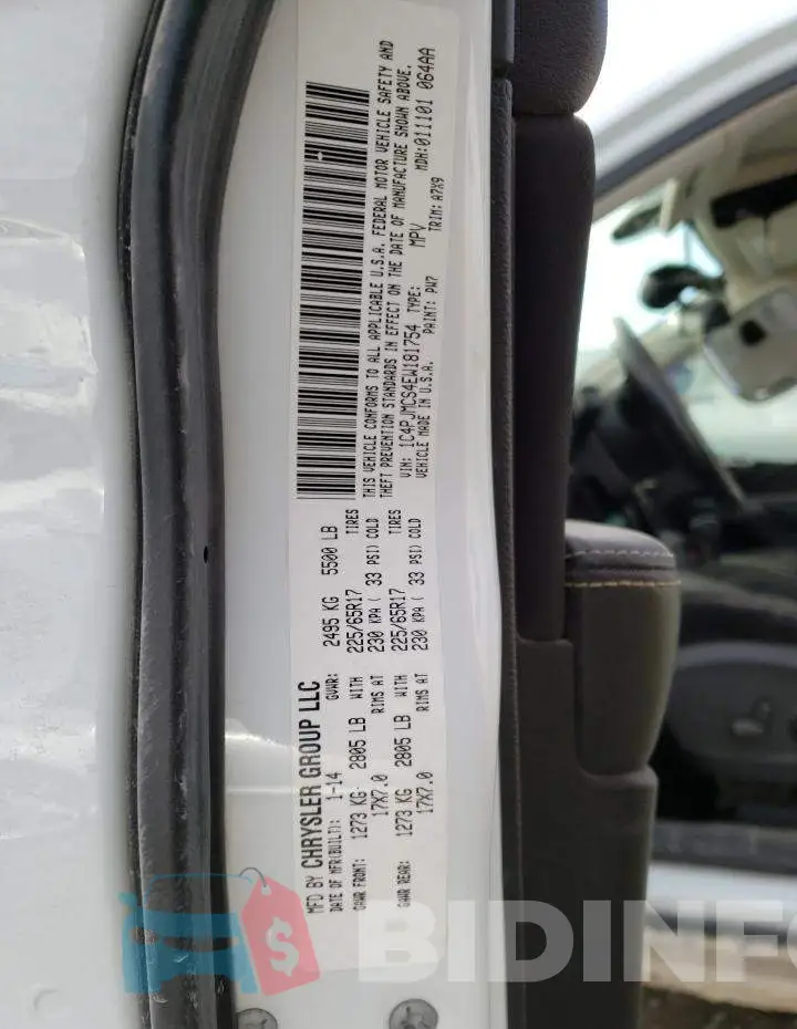 1C4PJMCS4EW181754 Photo# 13