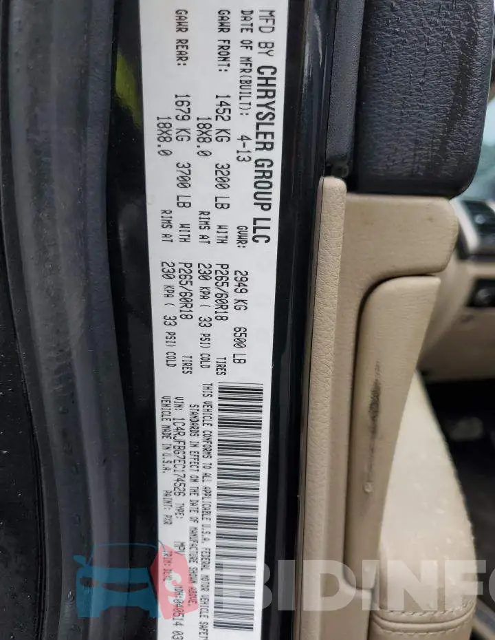 1C4RJFBG7EC174526 Photo# 13
