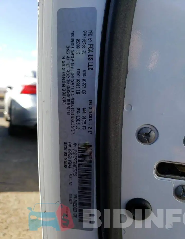 2C3CDZBT7HH573759 Photo# 12