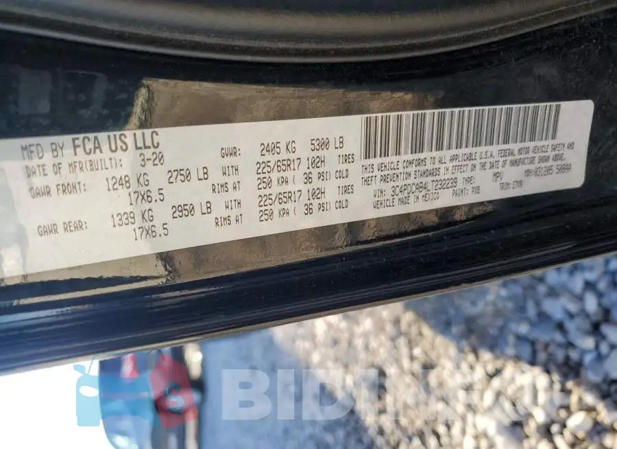 3C4PDCAB4LT232239 Photo# 13