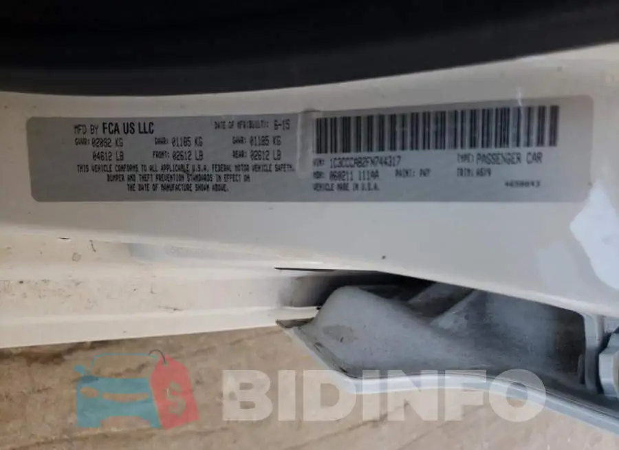 1C3CCCAB2FN744317 Photo# 10