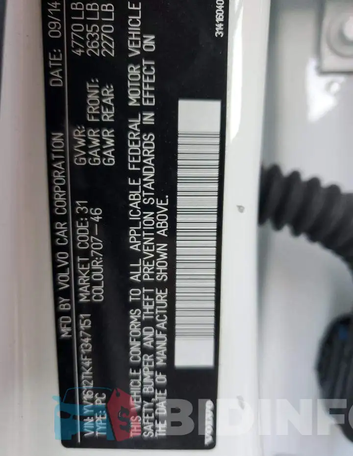 YV1612TK4F1347151 Photo# 10