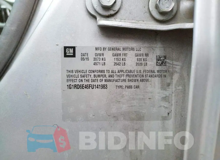 1G1RD6E46FU141983 Photo# 12