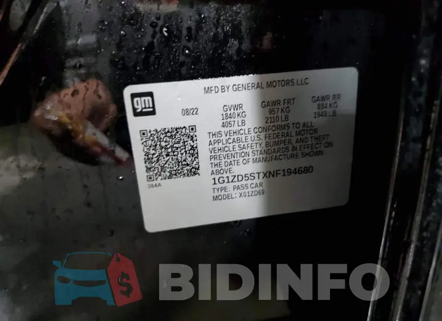 1G1ZD5STXNF194680 Photo# 12