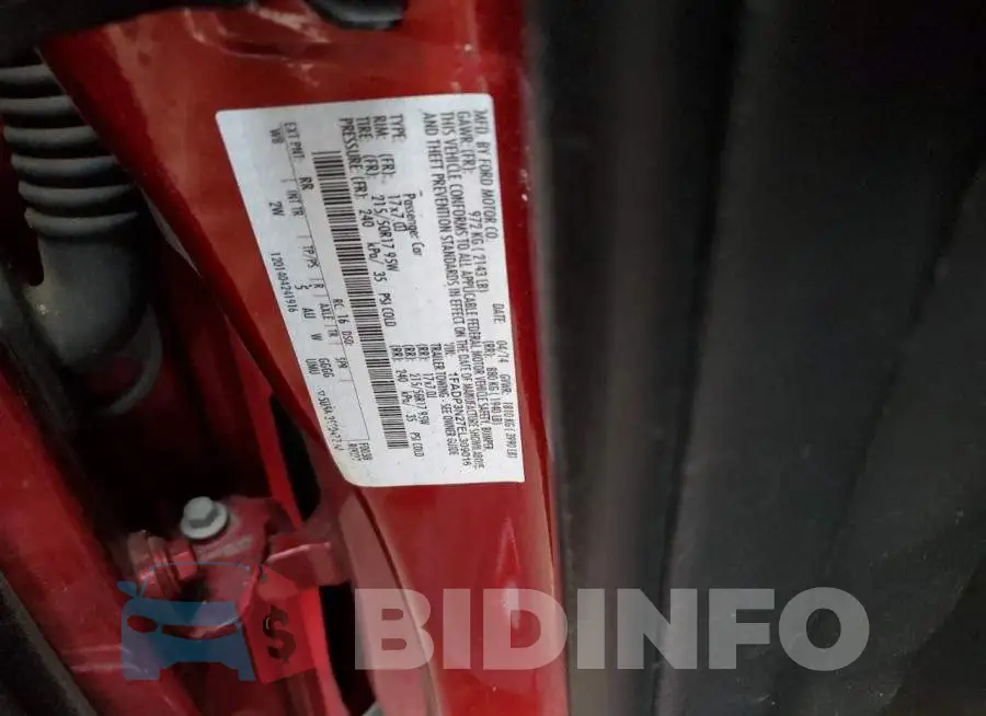 1FADP3N27EL309016 Photo# 12
