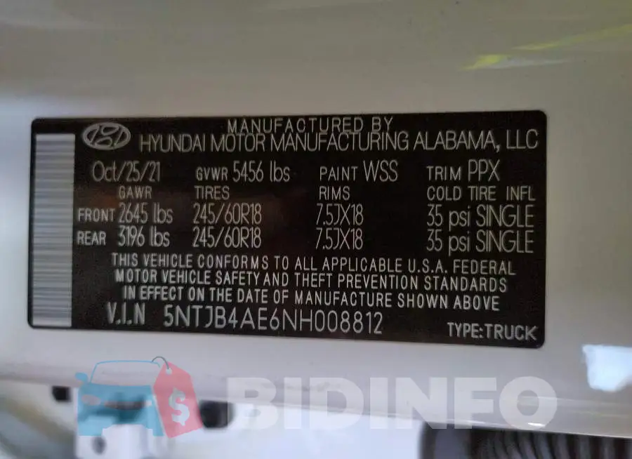 5NTJB4AE6NH008812 Photo# 12