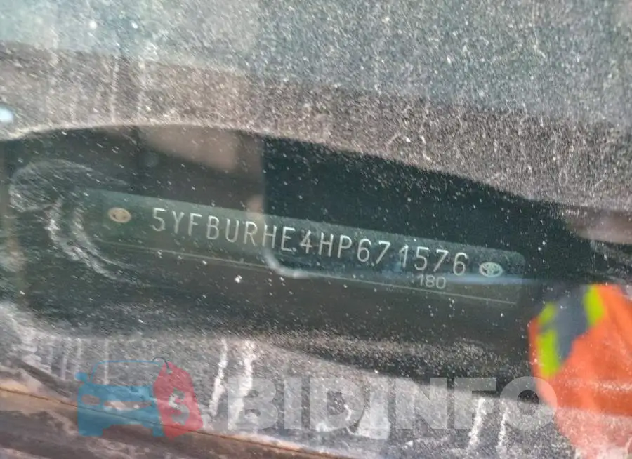 5YFBURHE4HP671576 Photo# 12