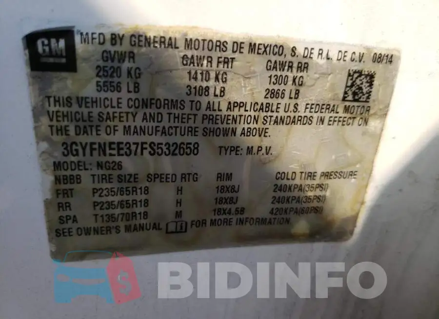 3GYFNEE37FS532658 Photo# 10