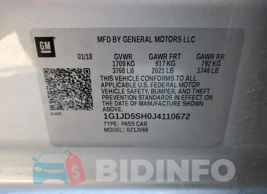 1G1JD5SH0J4110672 Photo# 13