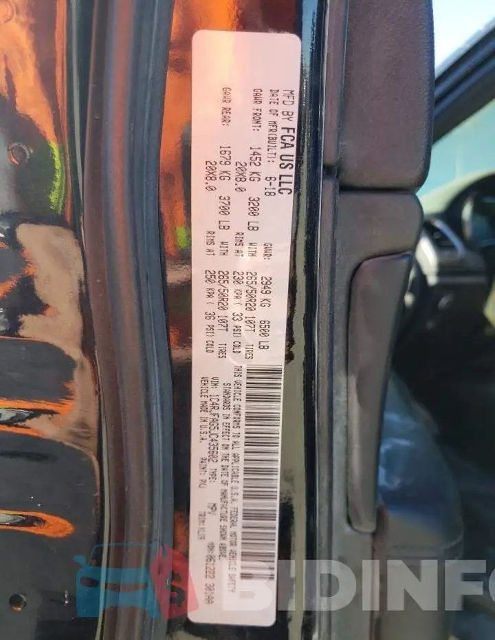 1C4RJFAG5JC435602 Photo# 13