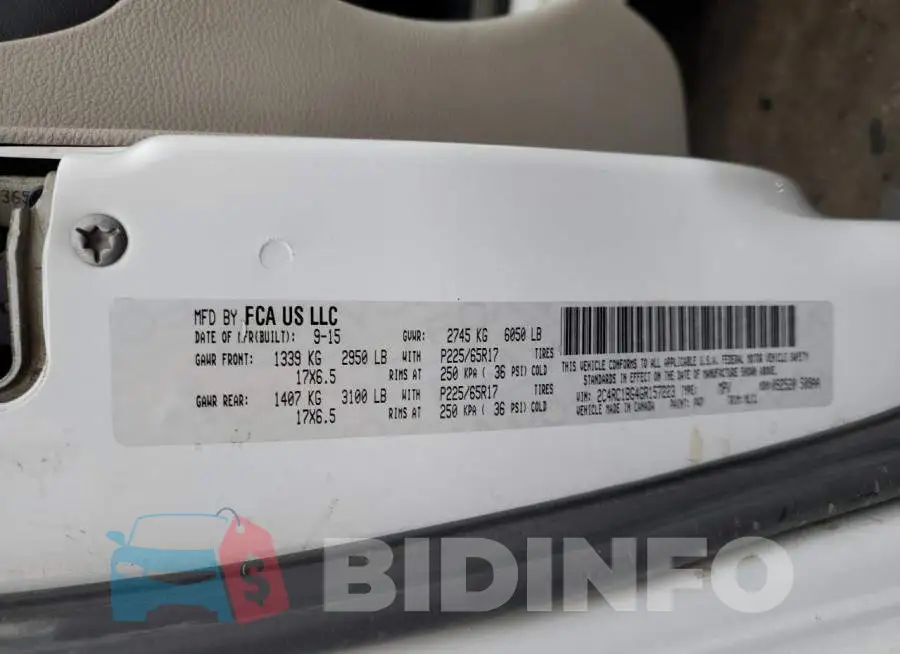 2C4RC1BG4GR157223 Photo# 13
