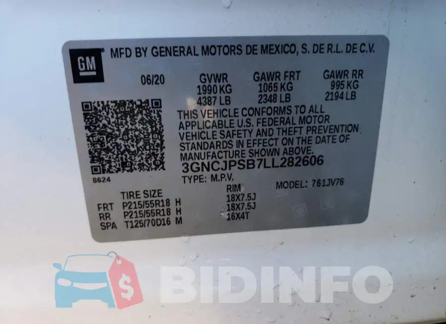 3GNCJPSB7LL282606 Photo# 13