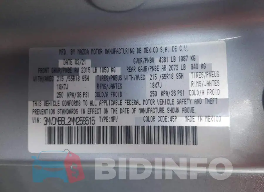 3MVDMBBL2MM258515 Photo# 12