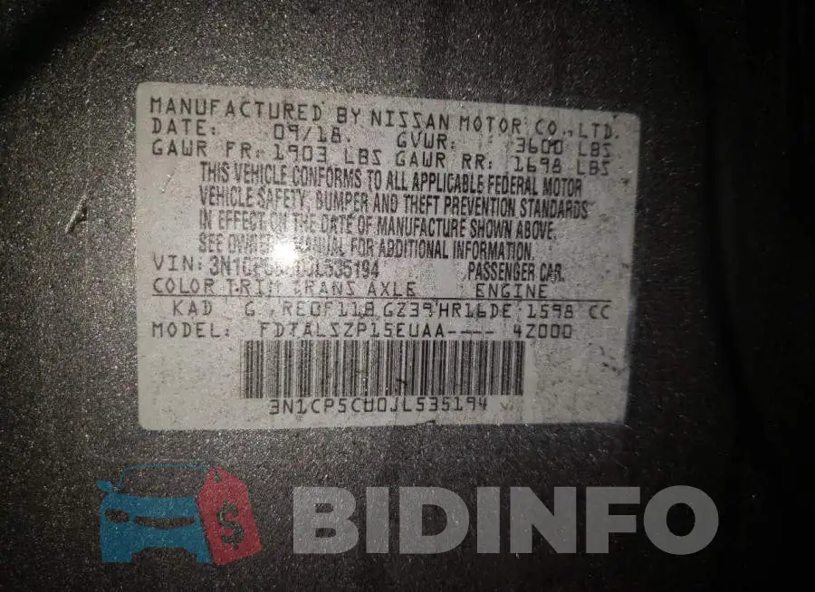 3N1CP5CU0JL535194 Photo# 12