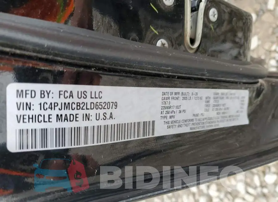 1C4PJMCB2LD652079 Photo# 12