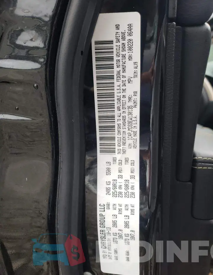 1C4PJMDS9EW130135 Photo# 13