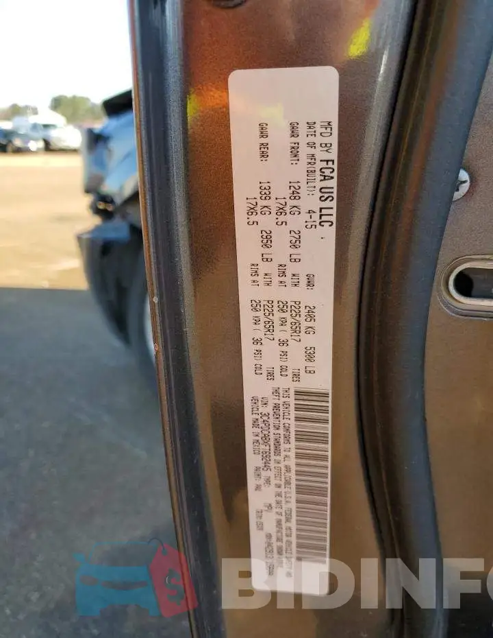 3C4PDCABXFT692445 Photo# 13