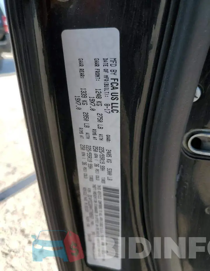 3C4PDCGB4HT708567 Photo# 12