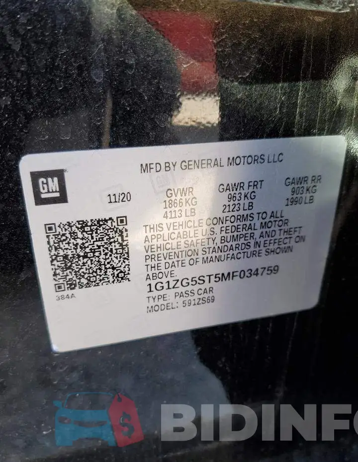 1G1ZG5ST5MF034759 Photo# 12
